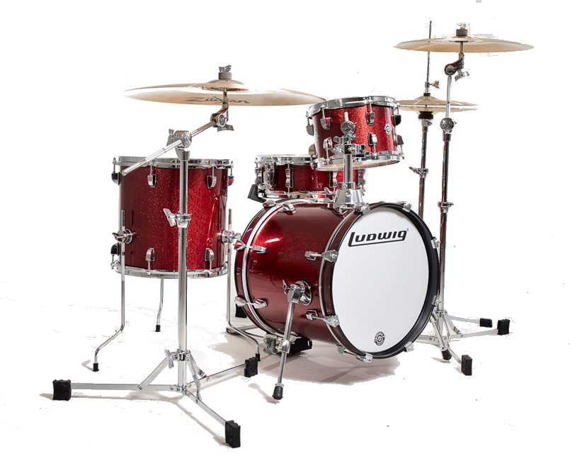 4-piece Breakbeats Series ?uestlove Shell Pack, Wine Red Sparkle Finish