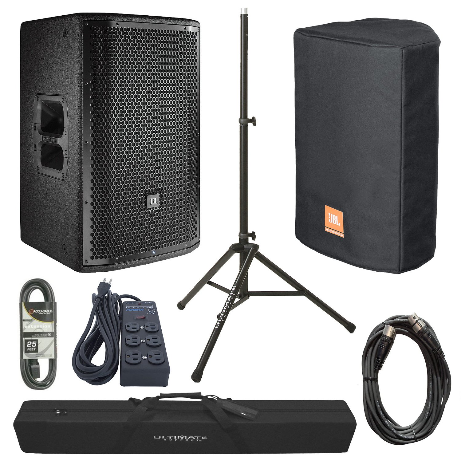 12" 2-Way Full-Range Main System Speaker with Accessories