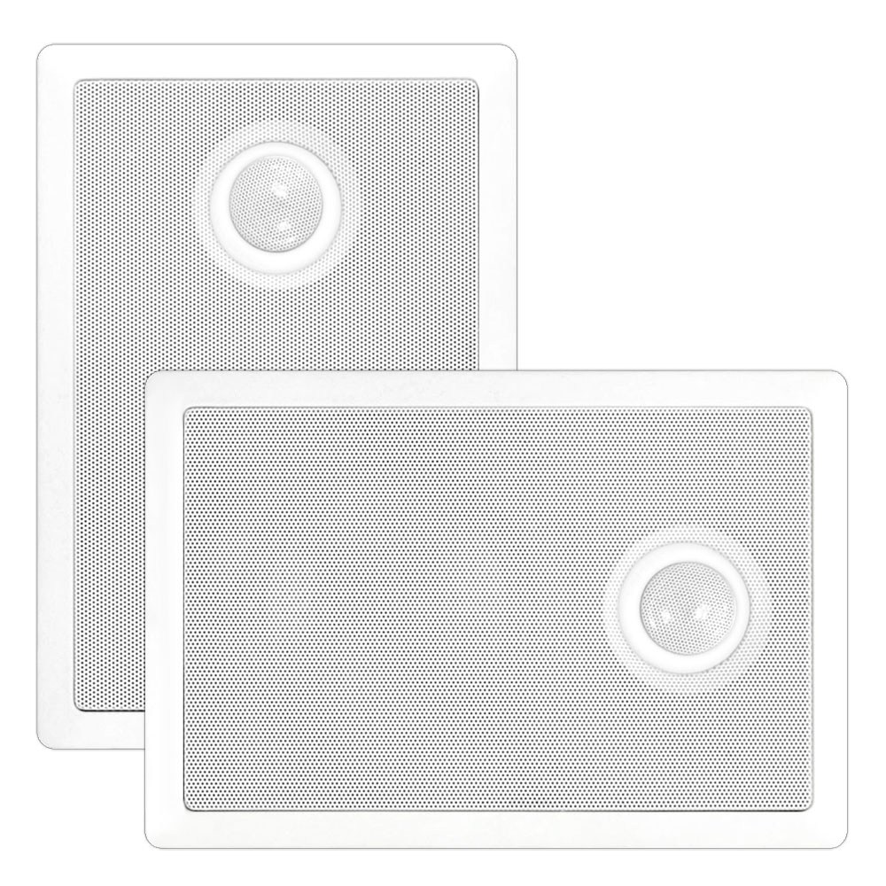 5.25" 2 Way In Wall Speaker Pair