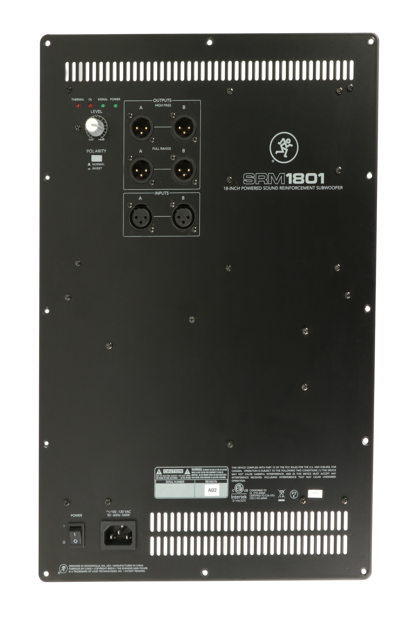 Amp Assembly for TH18S, SR1801, and SRM1801