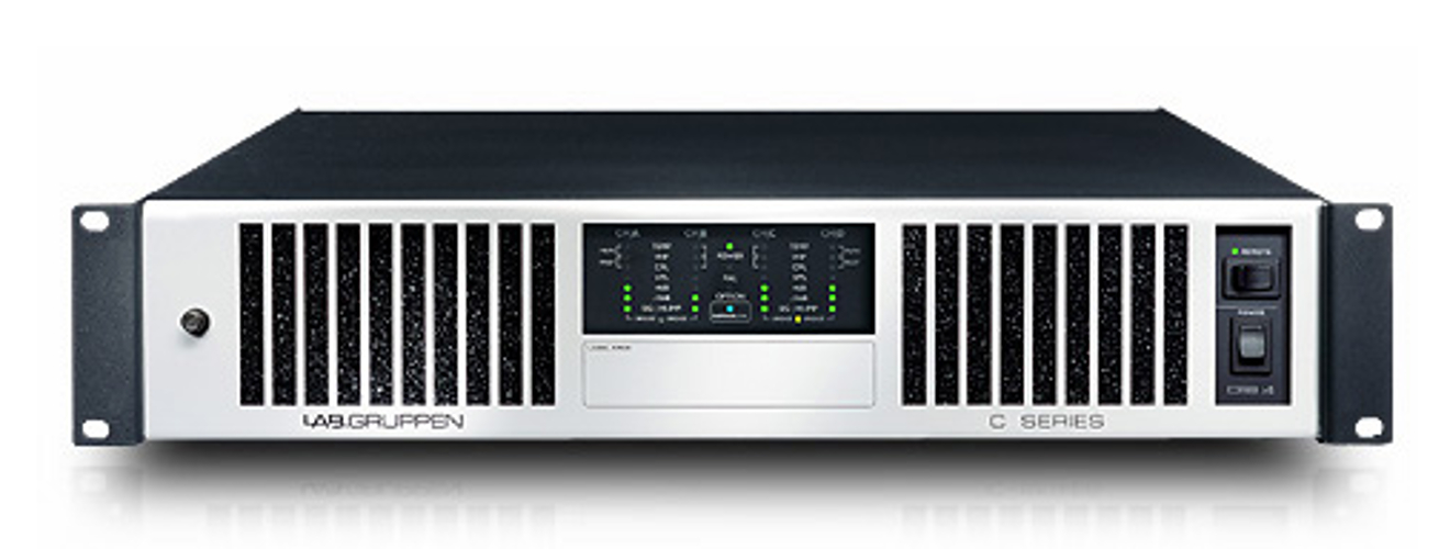 Amplifier 4ch 70v 400w/8-ohms