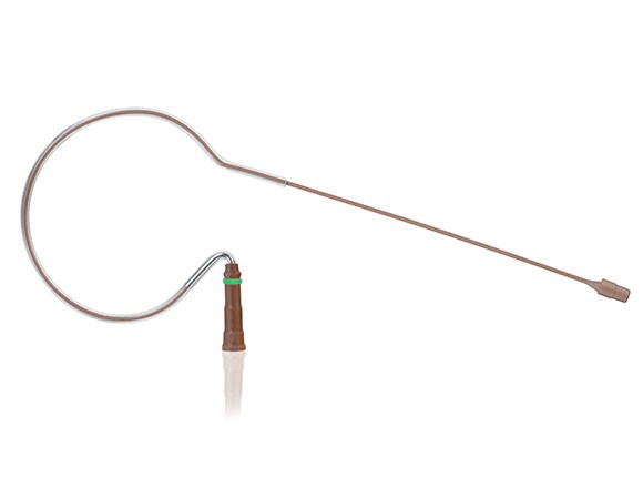Cardiod Microphone for Shure with 2 mm Cable, Cocoa