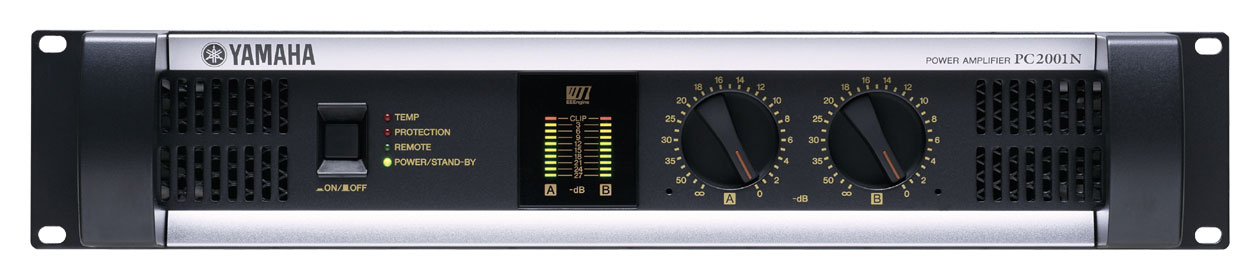 Power Amplifier, 200W + 200W (8 ohm Stereo)/1000W (4 ohm Bridged)