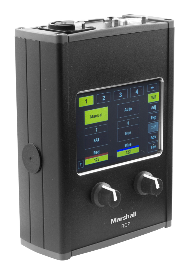 Touchscreen RCP Camera Control