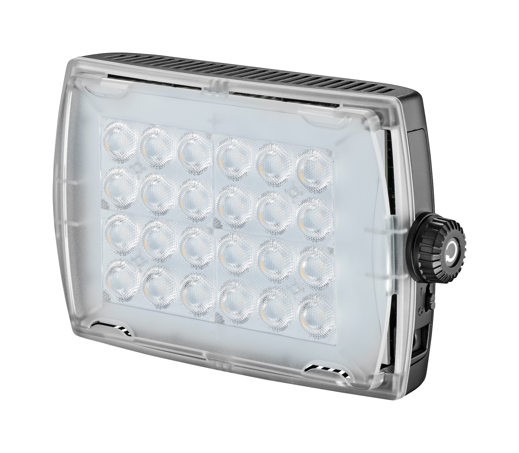 LED Fixture with Dimming Control and Gel Filter