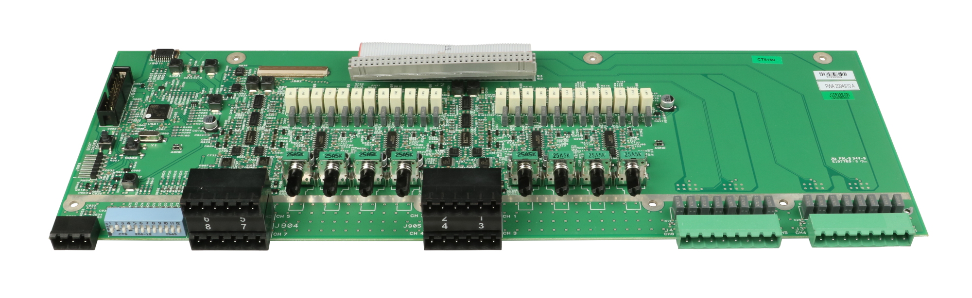 8-channel 120w I/O AV1 PCB for CT8150