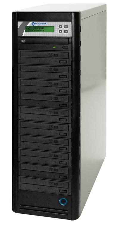 1:10 Quick Disc CD/DVD Duplicator with 500GB Hard Drive
