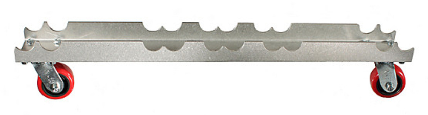 Mega-Truss Dolly for Two 20.5" or Three 12" Truss (41" Long) in Silver