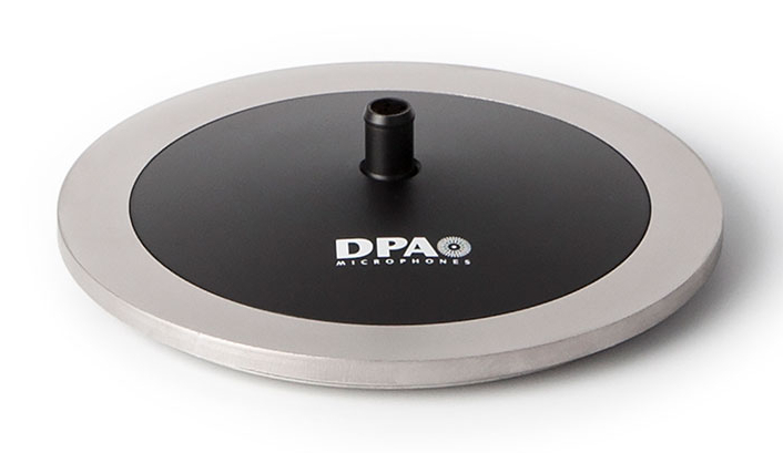 Microphone Base, Black with MicroDot Termination