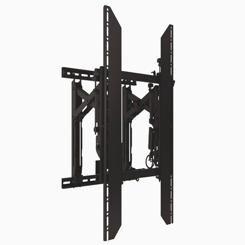 ConnexSys Video Wall Portrait Mounting System with Rails