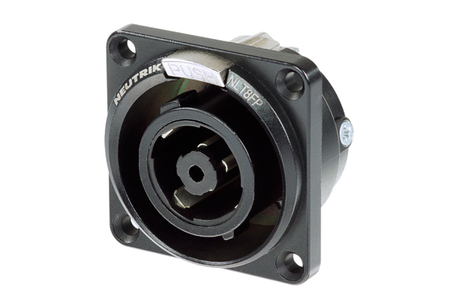 speakON STX Series 8-Pole Female Chassis Connector