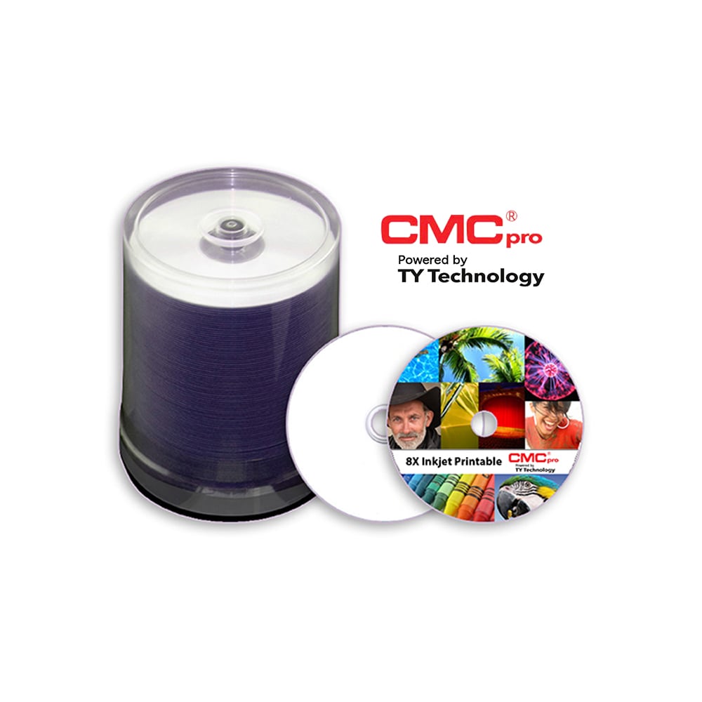 8x 4.7 GB White Inkjet DVD-R