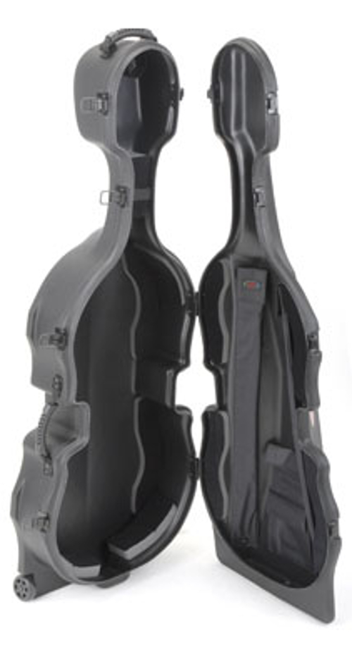 Molded Hardshell Case for 4/4 Cellos