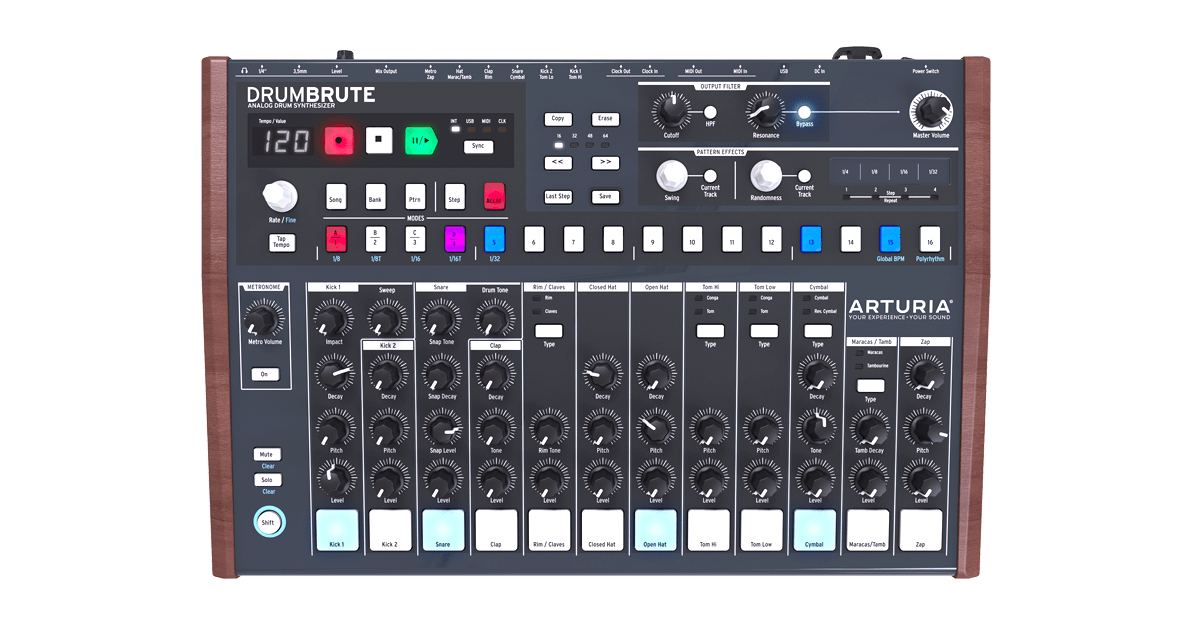 Analog Drum Machine