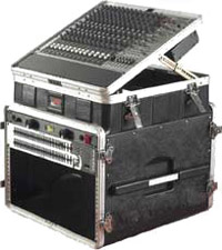 10 RU Pop-Up Slant Top Rack (8 RU Front, 12 RU Rear)