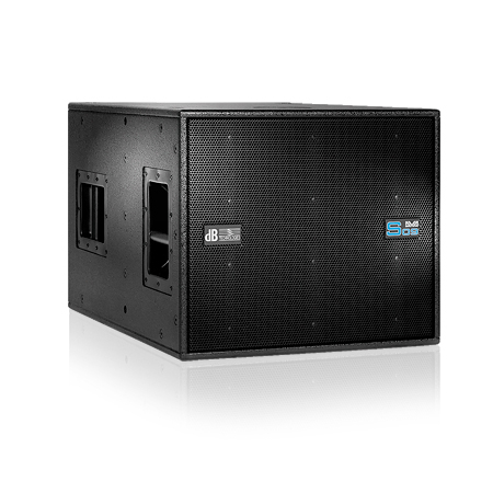 Active 15" Band-Pass Subwoofer, Black