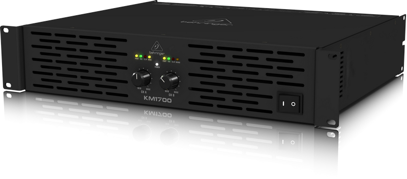 Professional 1700-Watt Stereo Power Amplifier with ATR