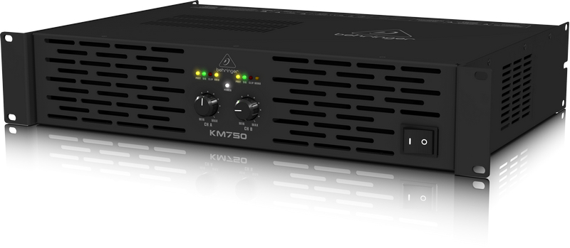 Professional 750-Watt Stereo Power Amplifier with ATR