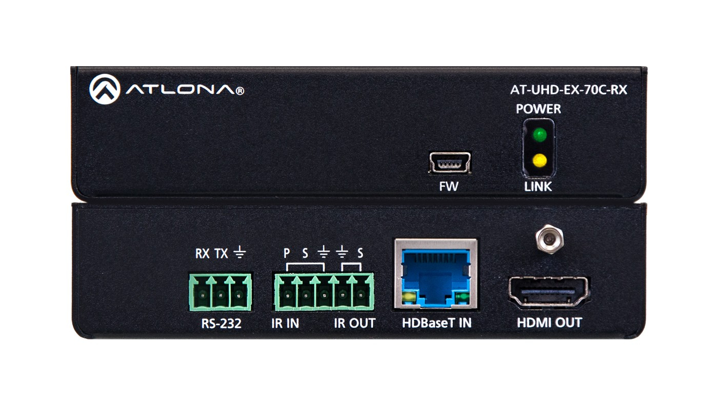 4K/UHD HDMI Over HDBaseT Receiver