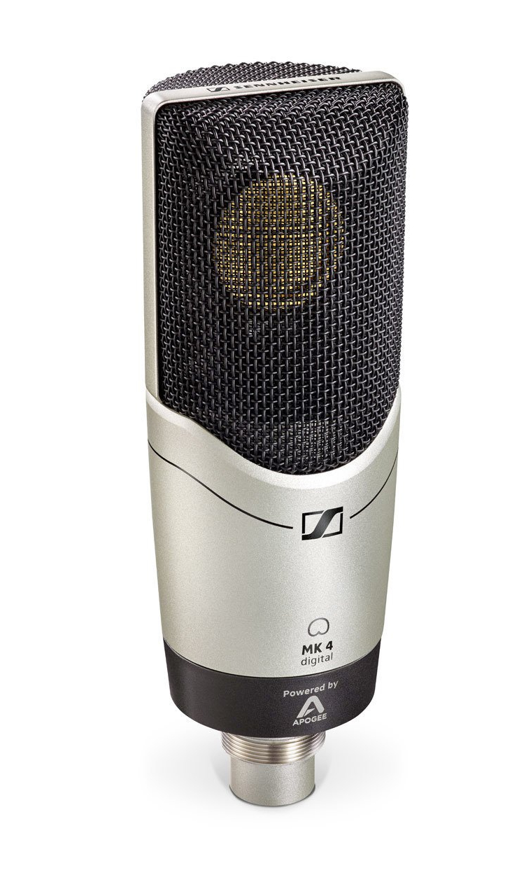 Large Diaphragm True Condenser Digital Microphone for USB and iOS
