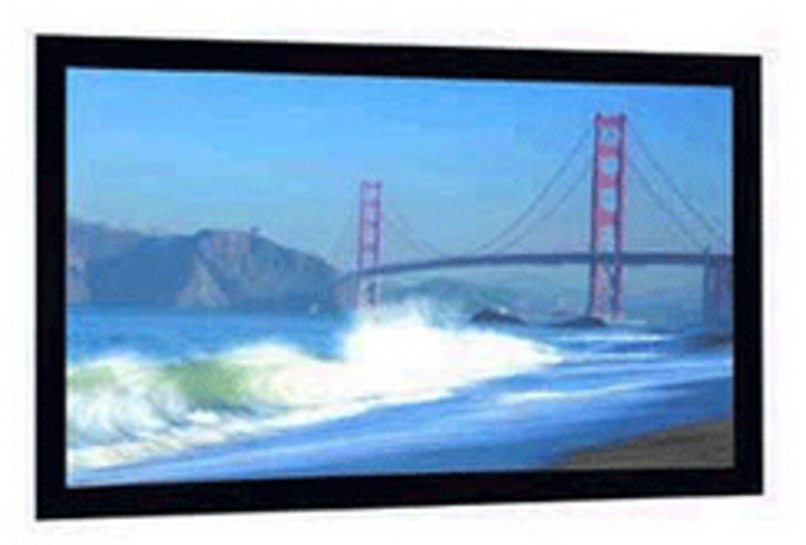 58" x 104" Cinema Contour Fixed Frame Projection Screen, Da-Tex®