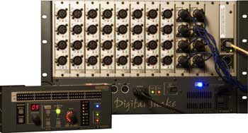 Digital Snake, 32 x 8 Modular Stage Unit (Shown with S4000R Remote Control, Not Included)