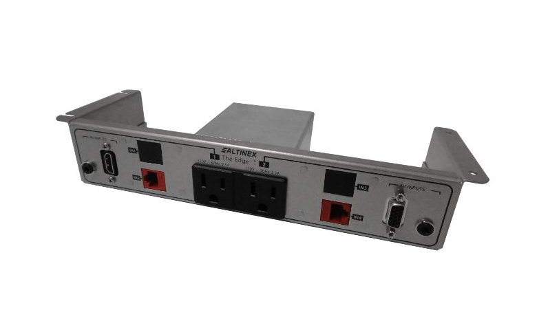 Under Table Hybrid HDMI, VGA, Audio, RJ45, and Power Source