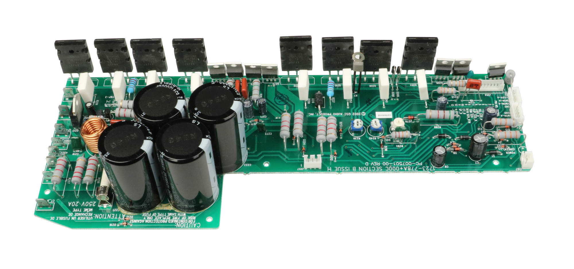 Top Main PCB Assembly for ISA750 and ISA800Ti