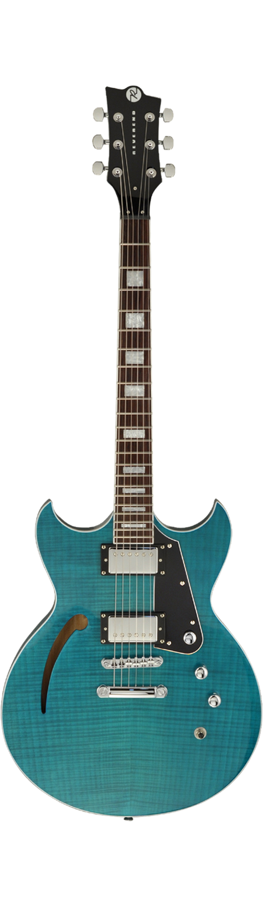 Semi-Hollow Body Electric Guitar