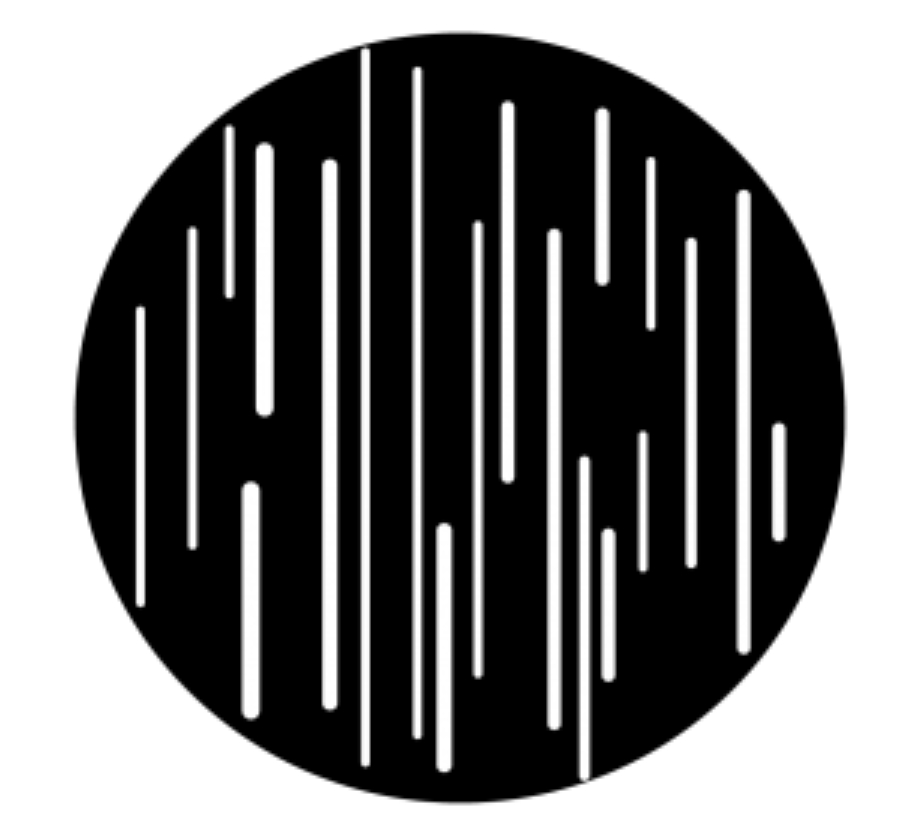 Thin Lines Steel Gobo