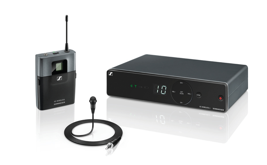 Wireless Lavalier Microphone System, A-Frequency Range 548-572MHz