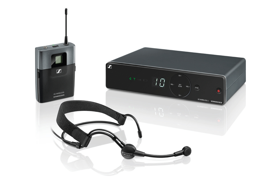 Wireless Headworn Microphone System, A-Frequency Range 548 - 572 MHz