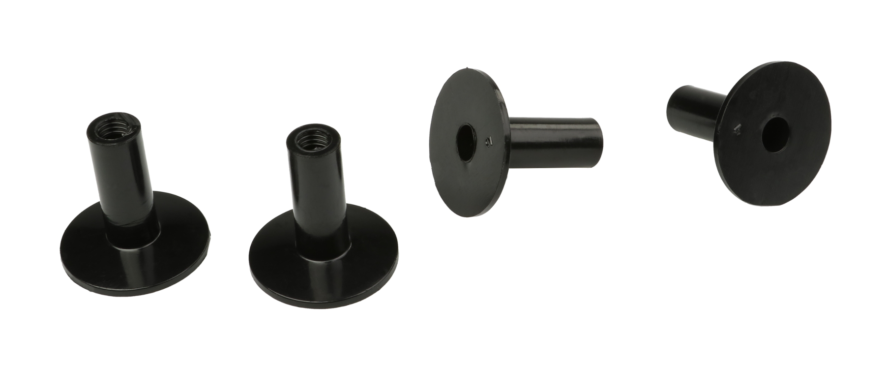4-Pack of Flanged Base Tall Cymbal Sleeves (8mm)