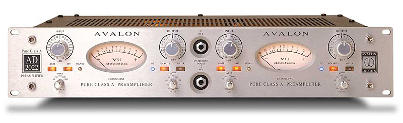 Dual Mono Microphone Preamplifier