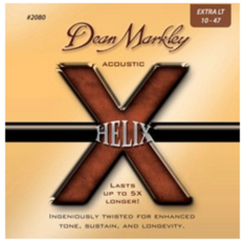 Light Helix HD Copper-Zinc Acoustic Guitar Strings
