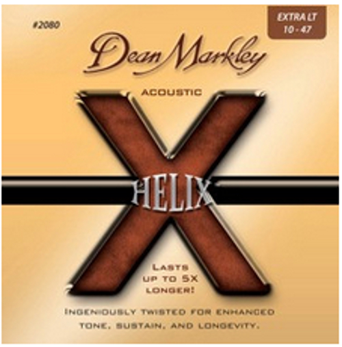 Custom Light Helix HD Copper-Zinc Acoustic Guitar Strings
