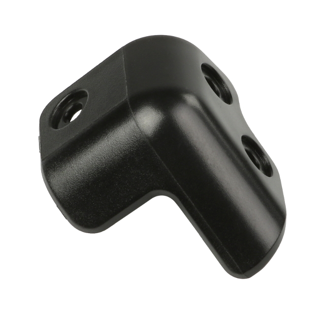 120° Black Top Right Corner Protector for VYPYR VIP1, 2, and 3