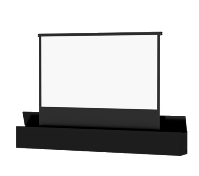 58" x 104" Ascender Electrol Motorized Front Projection Screen