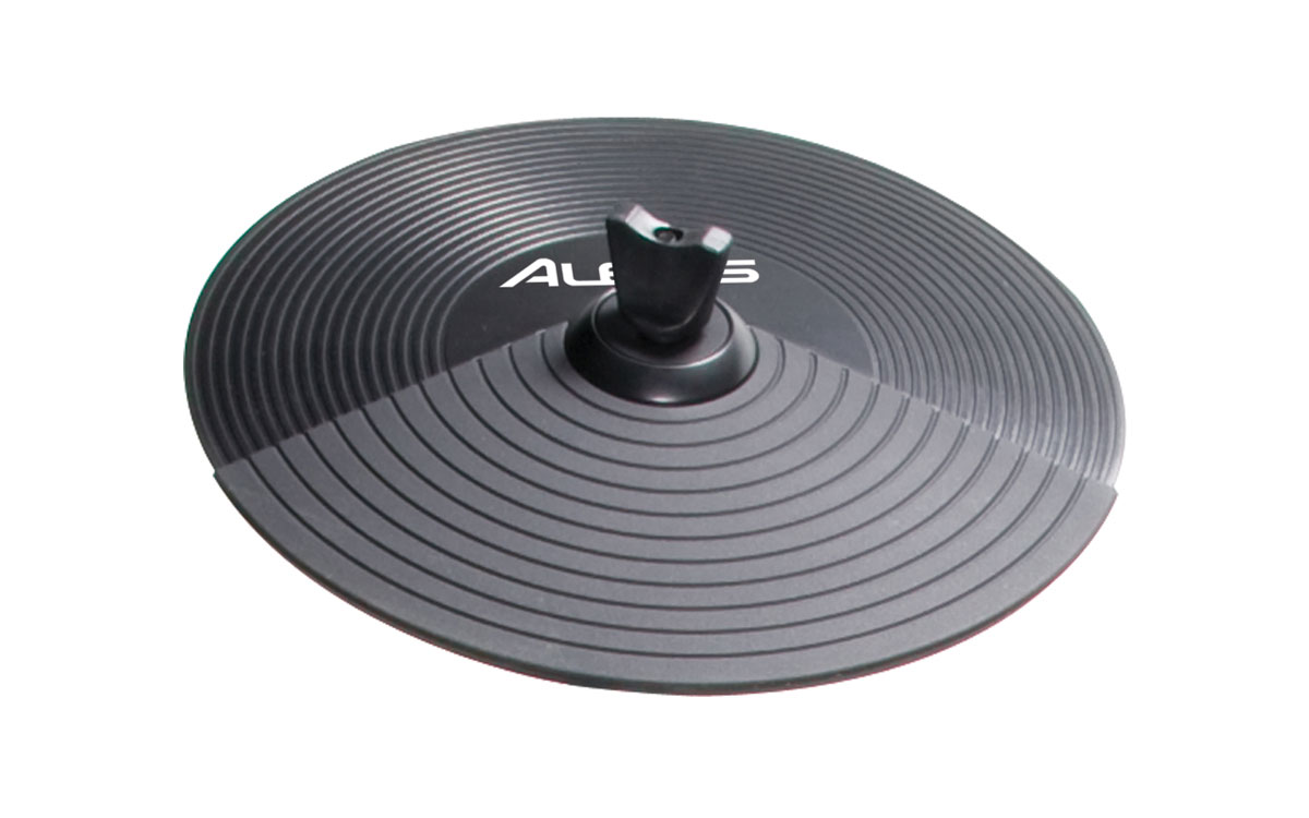 Single-Zone Chokable Rubber Crash Cymbal Pad