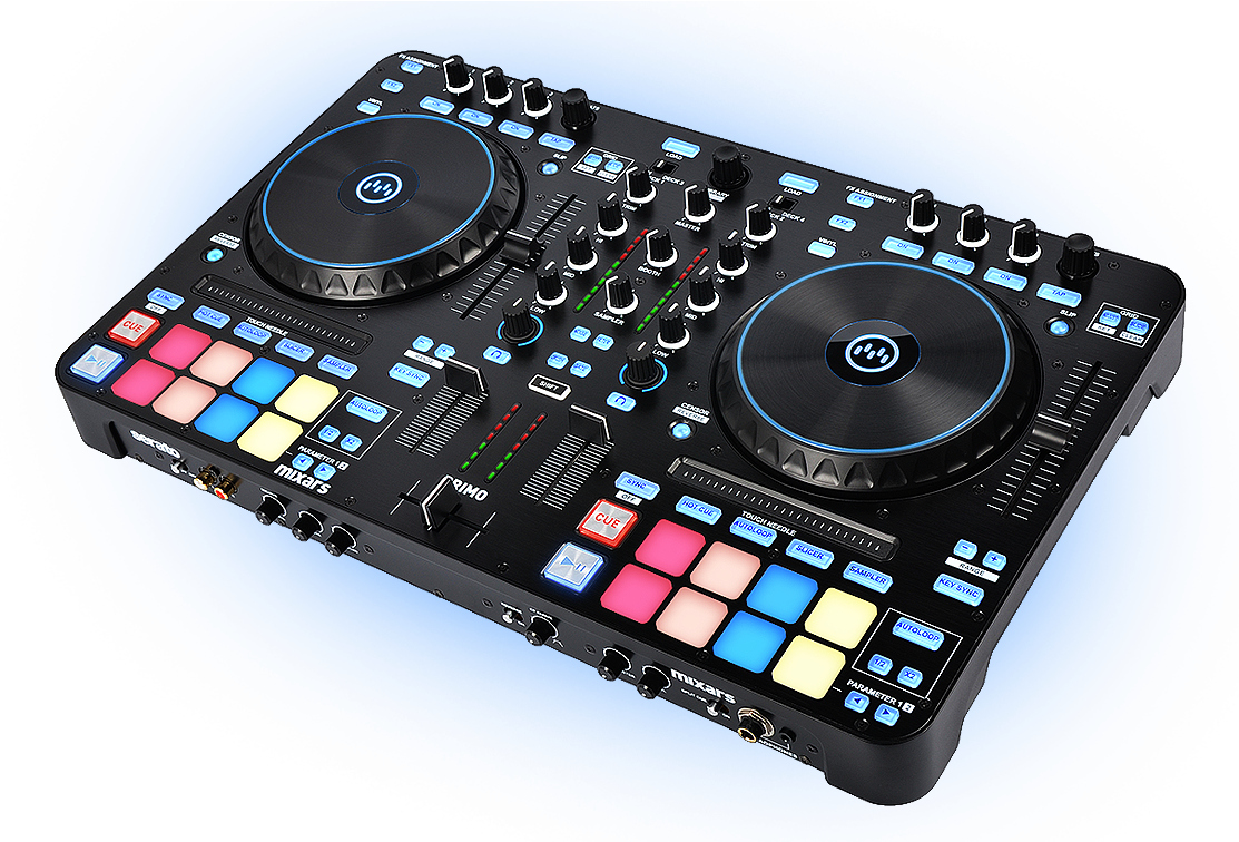 2-Channel Controller and Mixer with Standalone Effects for Serato Dj