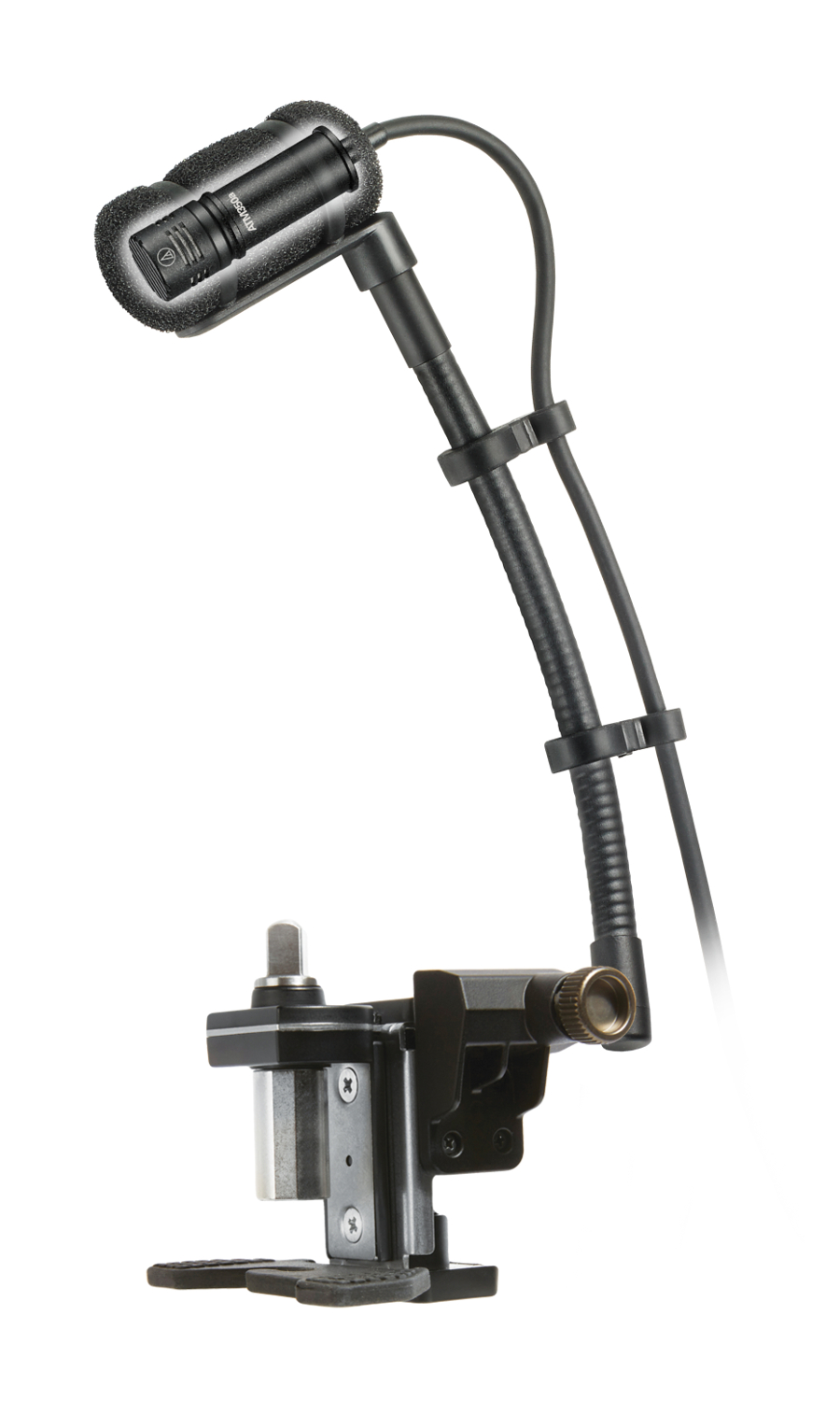 Cardioid Condenser Instrument Microphone with Drum Mounting System, 5" Gooseneck