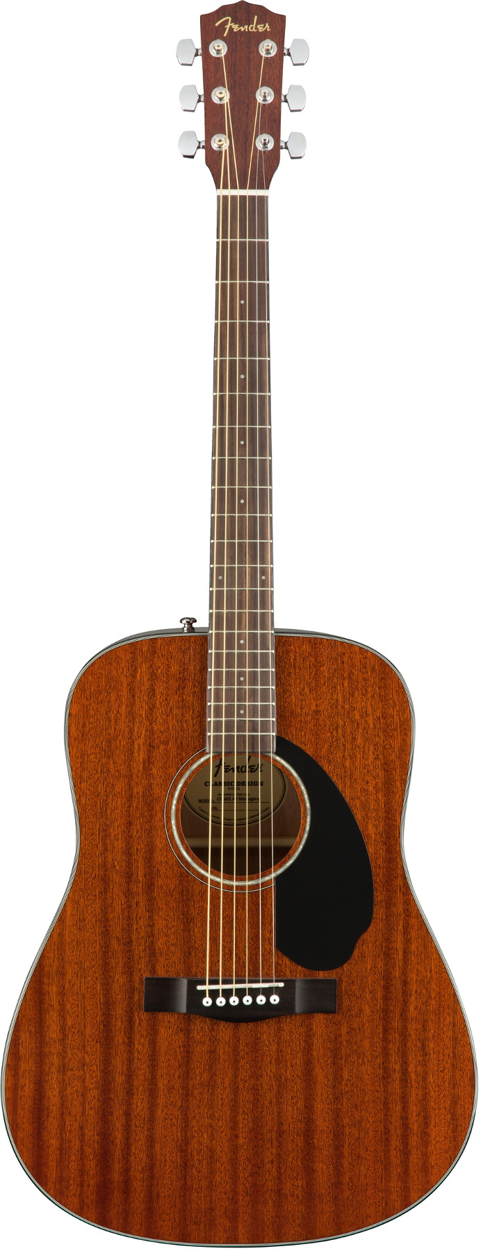 Dreadnought Acoustic Guitar with Mahogany Back and Sides, Rosewood Fingerboard