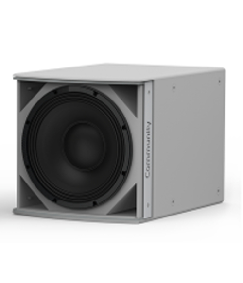 Medium Power 12" Subwoofer Weather-Resistant in Grey