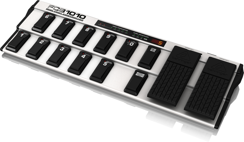 MIDI Foot Controller with 2 Expression Pedals