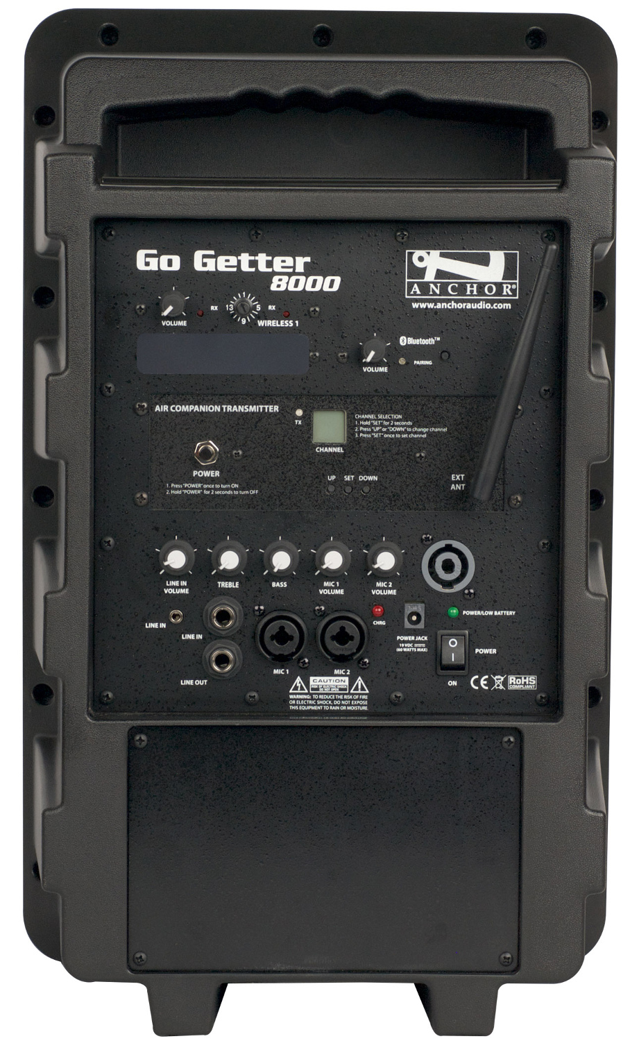 Go Getter with One Wireless Receiver and One AIR Wireless Companion Transmitter