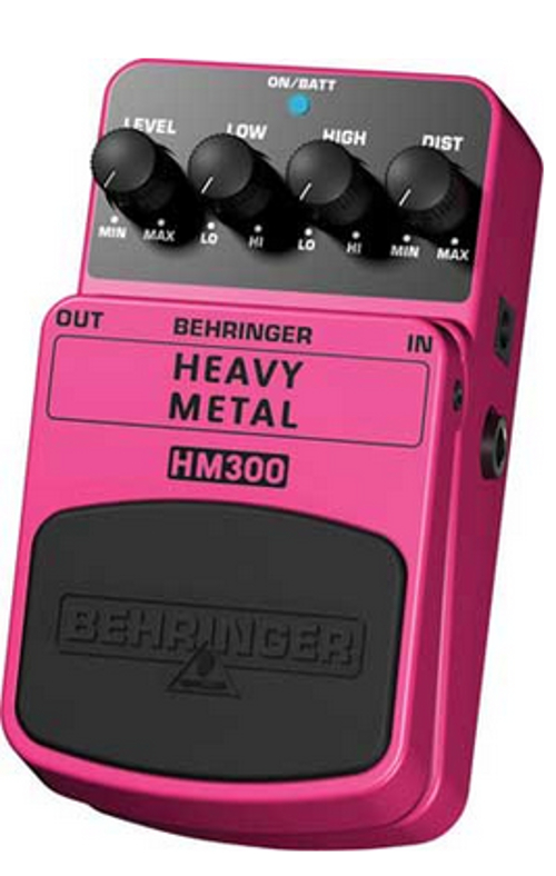 Guitar Pedal, Heavy Metal Distortion