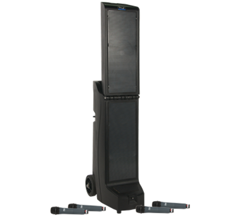 BIG-8000CU4 Package with Four Handheld Microphones and Two EM-TA4F Microphones