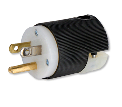 15 Amp 125 VAC NEMA 5-15 Edison Male Plug