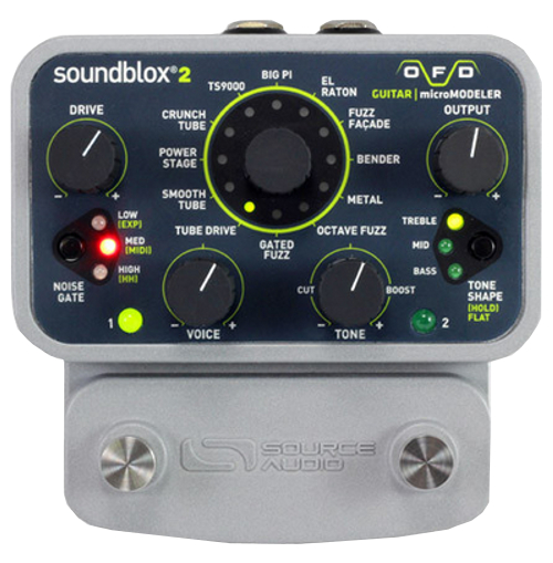 SoundBlox2 OFD Guitar microModeler Distortion Pedal