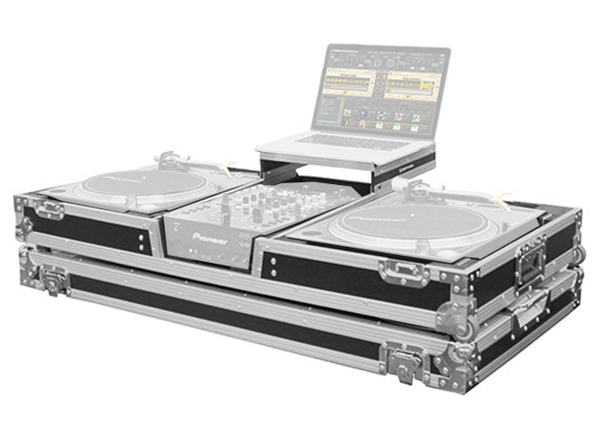 Flight Zone Low Profile Glide-Style DJ Coffin